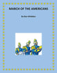 March of the Americans Concert Band sheet music cover